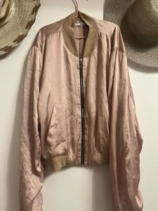 Pull &amp; Bear Satin Party Jacket