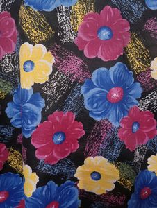 Vibrant Floral Print Tunic Top