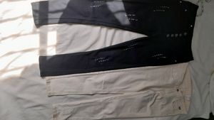 2 High Rise Skinny Jeans Black &amp; White