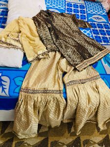 garara/farara kurta dupatta suit