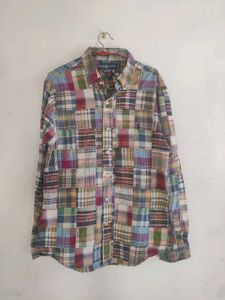Ralph Lauren Patchwork Button-Down Shirt