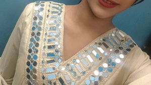 mirror work suits
