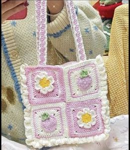 ‼️‼️PRICE DROP ‼️‼️Crochet Tote Bag 🎀🌷