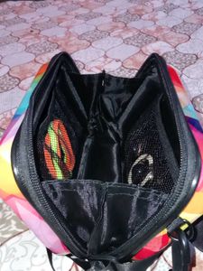 Vibrant Geometric Crossbody Bag