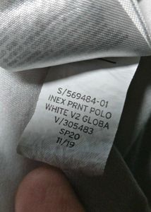 GAP Men's White Polo Shirt