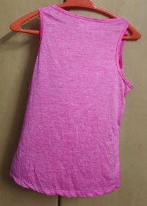 Pink Workout Tank Top
