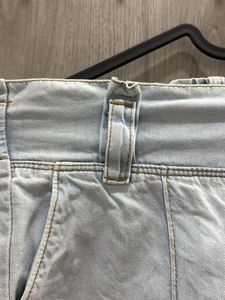 Light Wash Denim Shorts