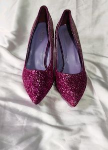 Sparkly Pink Heels