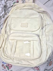 butter yellow backpack