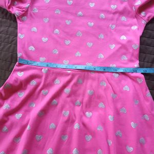 Pink Dress 10/12y