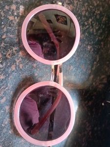 Cute Pink Round Sunglasses