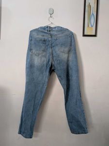 Distressed Mom Jeans