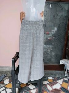 High Waisted Wide Leg Trousers