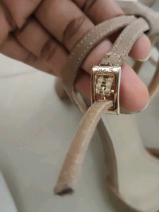 Stylish Nude Block Heels