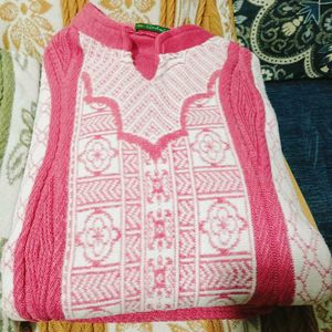 Woolen Kurti Set