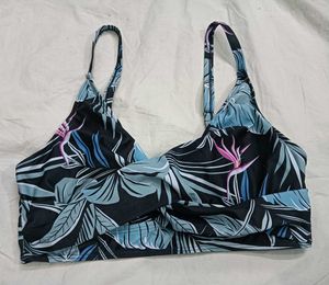 Tropical38,40DD 💛 Twist Bikini Top