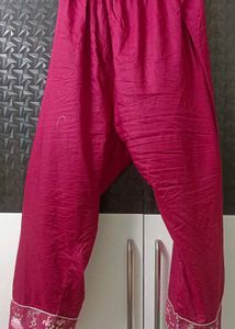 original pakistani suits Beautiful Red Floral Kurt