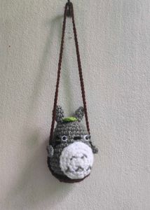 Cute Totoro Crochet car hanging