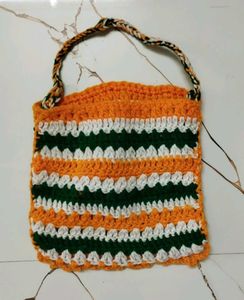 Handmade Crochet Sling Bag