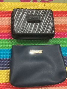 2 TUMI & 1 FERRAGAMO Travel Pouches