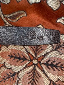 WOODLAND ORIGINAL BROWN LEATHER BELT