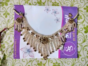 New Fancy Diamond Necklace With Earrings