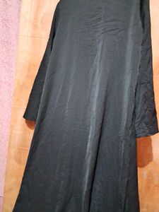 Elegant Abaya Shrug Jacket with Embroidery