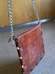Unique Woven Leather Shoulder Bag