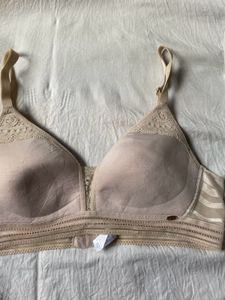 Comfortable Beige Bra