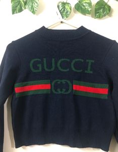Gucci Inspired Crop Sweater