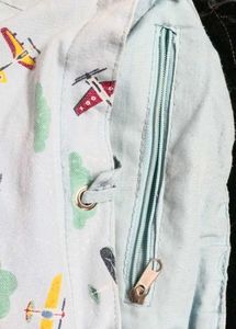 Cute Airplane Print Backpack