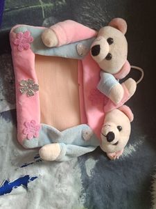 Cute Bear Plush Photo Frame