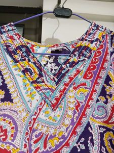 multi color kurta