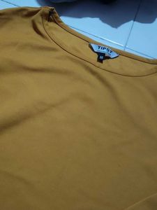 Mustard Yellow Long Sleeve Top