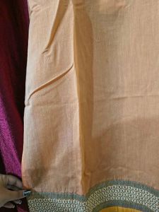 Elegant Dupatta with Kurti - Yellow Toned