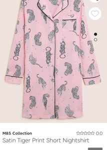 Satin nightshirt
