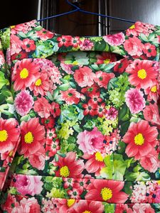 Flower Print Straight Dress