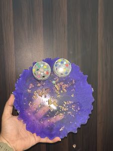 Resin Thali Purple