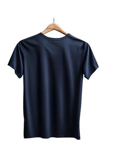 💥New Men's Premium Solid Cotton Navy Blue T-shirt