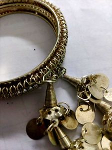 Antique silver Tone Bangles♥️✨