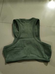 Olive Green Tank Top
