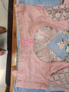 Beautiful Lilac Embroidered Lehenga Choli