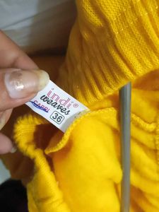 Vibrant Yellow Ethnic Leggings