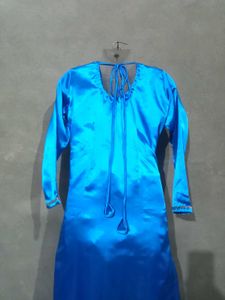 Blue Salwar Suit with Dupatta