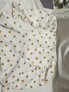 Stylish Printed Peplum Kurta