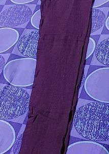 Parrat Green and Purple Leggings