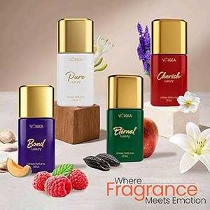 Vowka Perfume Set - Pure, Bond, Cherish, Eternal