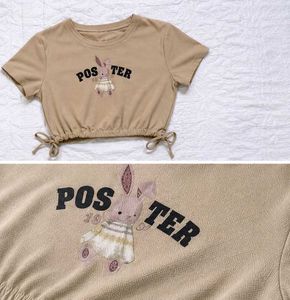 Cute Graphic Crop Top