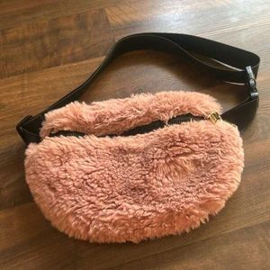 Fuzzy Pink Fanny Pack