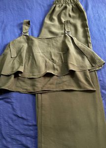 Stylish Olive Green Co-ord set